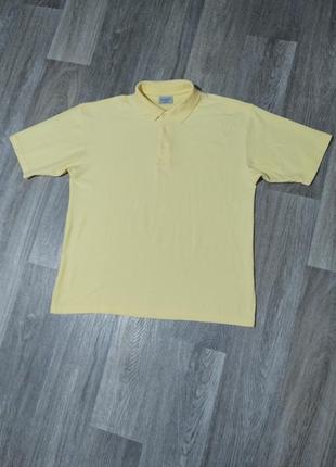 Мужская жёлтая футболка / поло / primark / essentials / мужская одежда / чоловічий одяг /1 фото