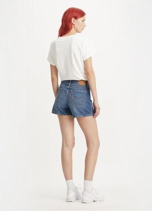 Джинсовые шорты mom levi’s3 фото