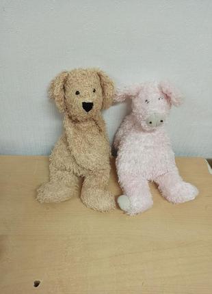 Мягкая игрушка свинка bunglie jellycat8 фото