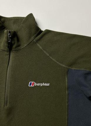 Флісова кофта berghaus оригінал чоловіча 3/4 zip l-xl3 фото