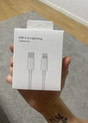 Кабель usb c lightning