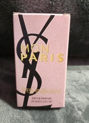 Мини парфюм женский yvensaintlaurent mon paris 35 ml