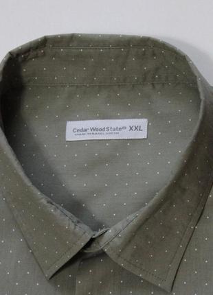 Классная шведка теннисика / рубашка на короткий рукав в горошек от cedar wood state