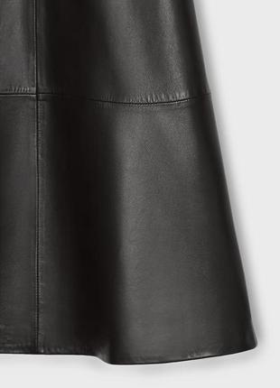 Платье из натуральной кожи zara & steven meisel р.s