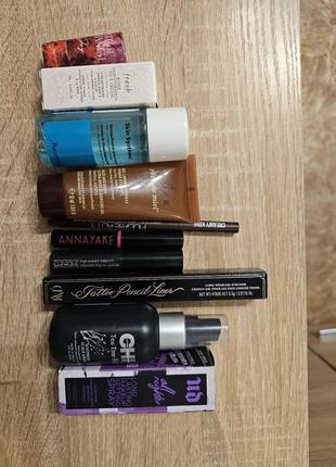 Лот косметики clinique, nuxe, urban decay, fresh