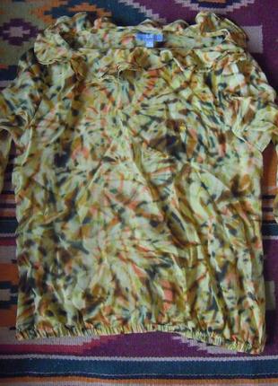 Sale яркая блуза u2, принт тай-дай, бохо, этно, хиппи