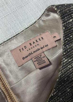 Платье прямая мини металлик ted baker6 фото