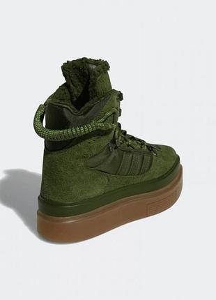 Стильні жіночі черевики хайтопи Gems adidas ivy park x super sleek boot gz44542 фото
