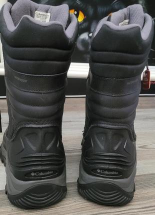 Оригинальные термоботинки columbia bugaboot 3 xtm треккинговые тактичные снегоходы высокие туризм трекинг берцы зимние военные black grey оригинал 6
