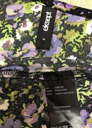 Платье в цветах 5