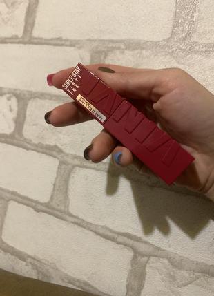 Maybelline vinyl ,стійкий блиск