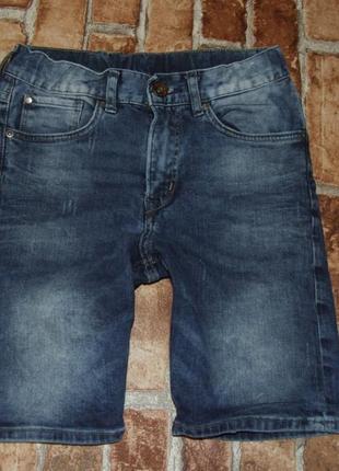 Шорти бермуди хлопчикові джинсові 9 - 10 років h&m2 фото