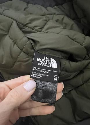 Куртка двухсторонняя хаки/милитари, военная окраска the north face4 фото