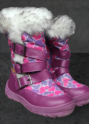 Заказ не делать зимние термо сапоги дутики для девочки новые малиновые сиреневые