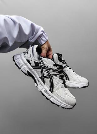 Мужские кроссовки asics gel kahana 8 white/black