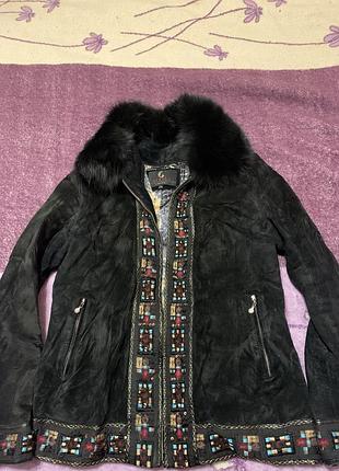 Женская дубленка
