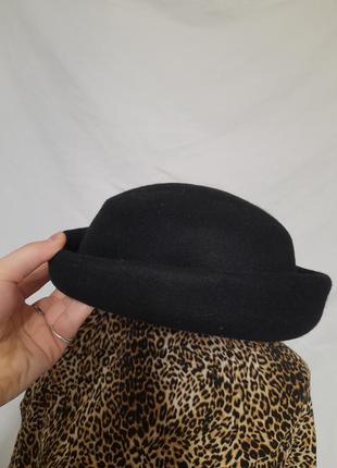 Капелюх капелюшок шляпа шляпка в готичному стилі готика панк аніме вовняна5 фото