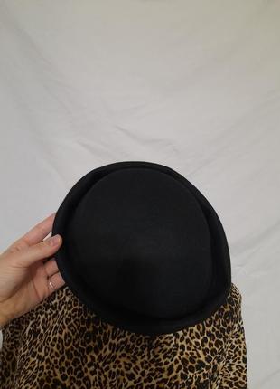 Капелюх капелюшок шляпа шляпка в готичному стилі готика панк аніме вовняна4 фото