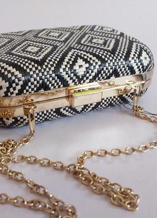 Bijou brigitte нова сумка з золотим ланцюжком5 фото