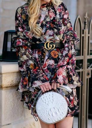 Легкое платье в цветочный принт от h&amp;m