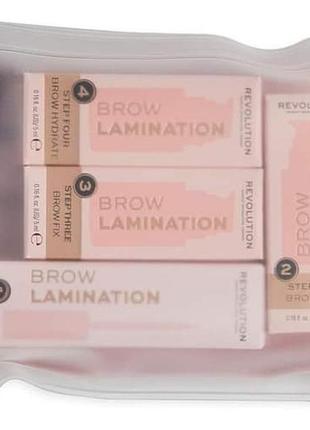 Makeup revolution
laminate brow
набор для ламинирования бровей1 фото