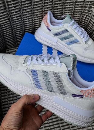 Commonwealth x adidas zx 500 rm 'white' 🆕 чоловічі кросівки адідас 🆕 білі