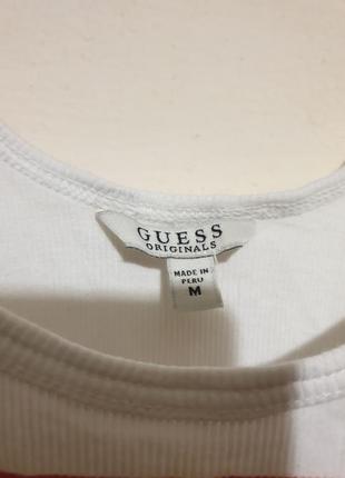 Оригинальная укороченная маечка guess2 фото