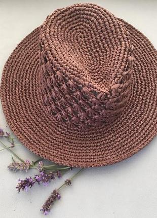 Шляпа федора, пляжна шляпа