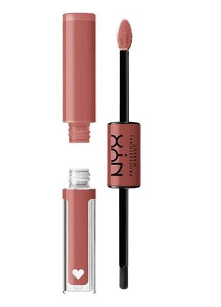 Nyx professional makeup
помада-блиск для губ №5
shine loud 05 magic maker 2 х 3.4 мл1 фото