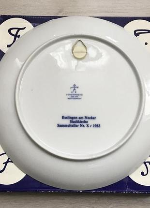 Тарелки fürstenberg. оригинал.