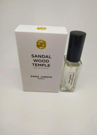 Нишевый унисекс парфюм sana jardin sandalwood temple eau de parfum1 фото