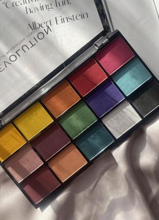 Палетка тіней revolution2 фото