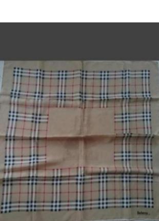 Хустка бренду burberry. стан хороший, вінтажний. є зачіпки діочки. доп фото та інфо в пп.