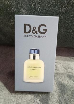 Мини парфюмы парфюмированная вода мужская dolce gabbana light blue pour homme 35 ml