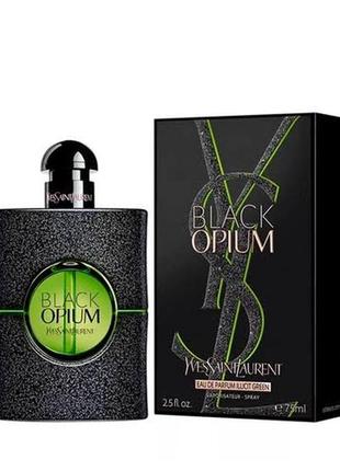 Парфумована вода black opium illicit green 
yves saint laurent