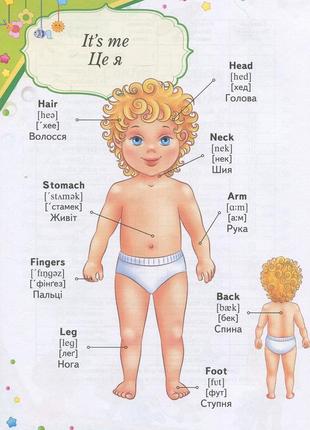 English. словник у малюнках для малюків. 35 тем4 фото