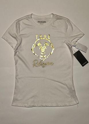 Футболка true religion women's foil buddha slim crew tee4 фото