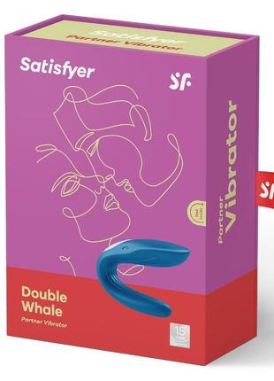 Вибратор для пар satisfyer double whale 2