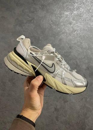 👟 кроссовки nike v2k runtekk «summit white metallic silver» / наложка bs👟