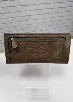 Женский кожаный кошелёк с камнями