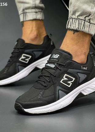 Кроссовки new balance 481 v3 черно-белые