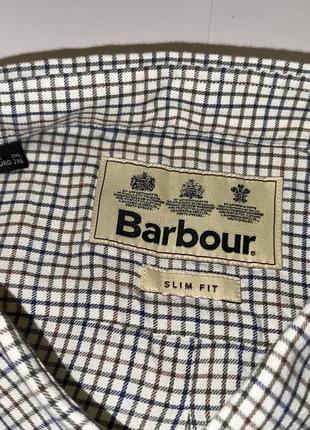 Рубашка barbour appleton shirt - mid blue6 фото