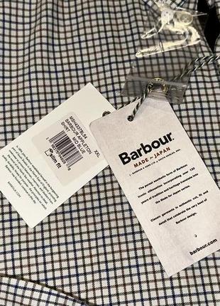 Рубашка barbour appleton shirt - mid blue8 фото