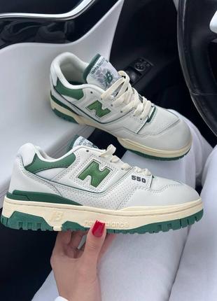 Кроссовки new balance 550 green new