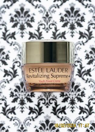 Антивіковий крем estee lauder revitalizing supreme+ youth power creme омолоджуючий 7 мл