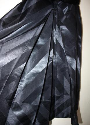 Елегантне чорне шовкове плаття laofavarra. xs-s silk3 фото