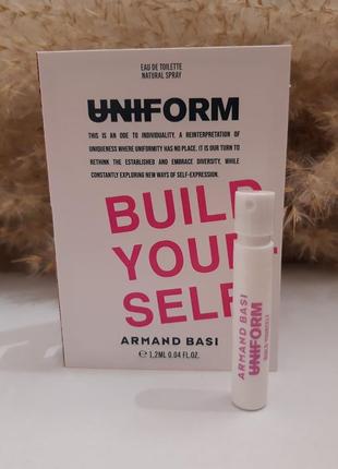 Armand basi build yourself туалетна вода (пробник)