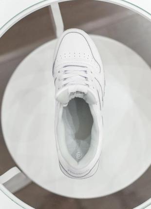 Распродажа! reebok classic кроссовки мужские белые измельчения классик отличное качество кожа весенние демисезонные демисезонные8 фото