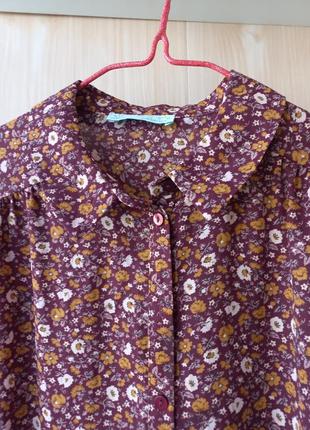 Шикарная блуза в актуальный мелкий цветочный принт primark4 фото