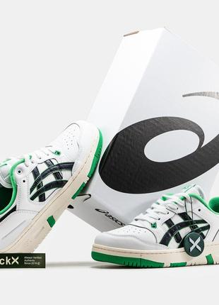 Мужские кроссовки asics ex89 white green 40-41-42-43-44-455 фото